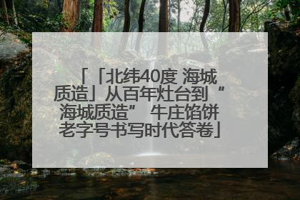 「北纬40度 海城质造」从百年灶台到“海城质造” 牛庄馅饼老字号书写时代答卷