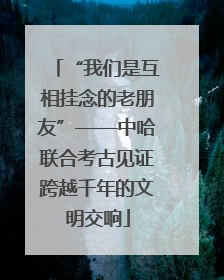 “我们是互相挂念的老朋友”——中哈联合考古见证跨越千年的文明交响