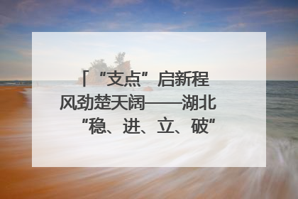 “支点”启新程 风劲楚天阔——湖北“稳、进、立、破”谱写“荆”彩篇章