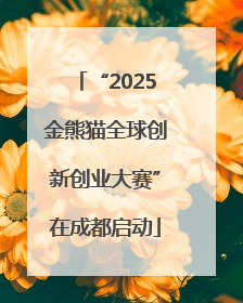 “2025金熊猫全球创新创业大赛”在成都启动