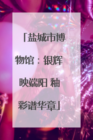 盐城市博物馆：银辉映端阳 釉彩谱华章