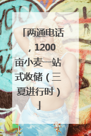 两通电话，1200亩小麦一站式收储（三夏进行时）
