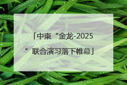 中柬“金龙-2025”联合演习落下帷幕