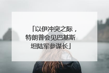 以伊冲突之际，特朗普会见巴基斯坦陆军参谋长