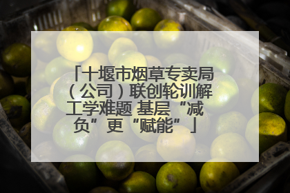 十堰市烟草专卖局（公司）联创轮训解工学难题 基层“减负”更“赋能”