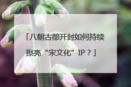 八朝古都开封如何持续擦亮“宋文化”IP？