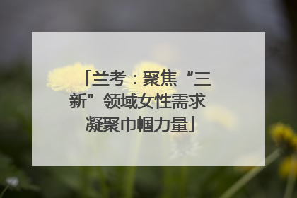 兰考：聚焦“三新”领域女性需求 凝聚巾帼力量