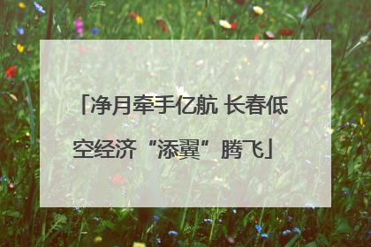 净月牵手亿航 长春低空经济“添翼”腾飞