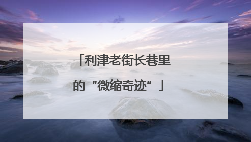 利津老街长巷里的“微缩奇迹”