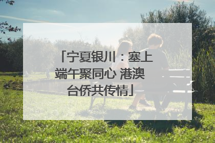 宁夏银川：塞上端午聚同心 港澳台侨共传情