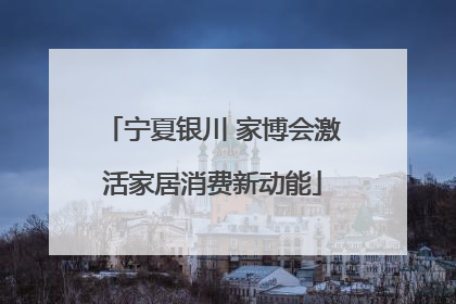 宁夏银川 家博会激活家居消费新动能