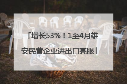 增长53%！1至4月雄安民营企业进出口亮眼