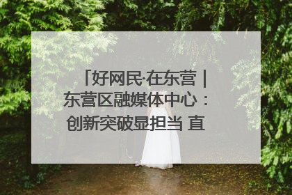 好网民·在东营｜东营区融媒体中心：创新突破显担当 直播赋能谱华章