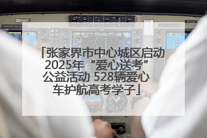 张家界市中心城区启动2025年“爱心送考”公益活动 528辆爱心车护航高考学子