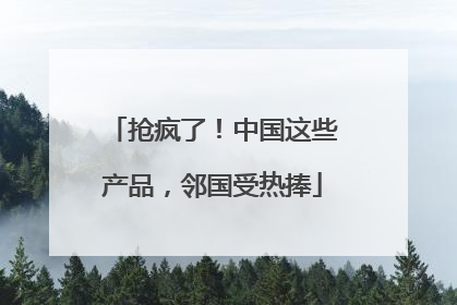 抢疯了！中国这些产品，邻国受热捧