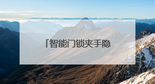 智能门锁夹手隐患引发舆论聚集 王力安防推动行业安全革命