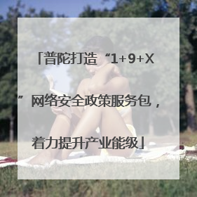 普陀打造“1+9+X”网络安全政策服务包，着力提升产业能级
