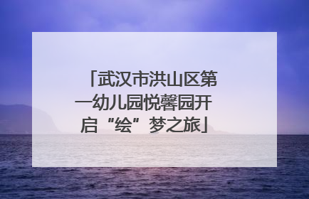 武汉市洪山区第一幼儿园悦馨园开启“绘”梦之旅