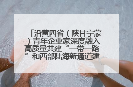 沿黄四省（陕甘宁蒙）青年企业家深度融入高质量共建“一带一路”和西部陆海新通道建设战略合作交流会在甘肃兰州召开