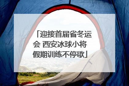 迎接首届省冬运会 西安冰球小将假期训练不停歇