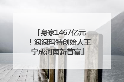 身家1467亿元！泡泡玛特创始人王宁成河南新首富