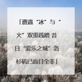 遭遇“冰”与“火”双重践踏 昔日“爱乐之城”洛杉矶已面目全非