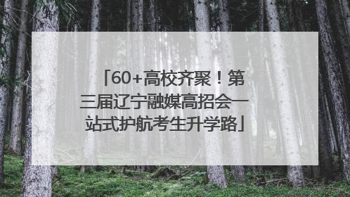 60+高校齐聚！第三届辽宁融媒高招会一站式护航考生升学路